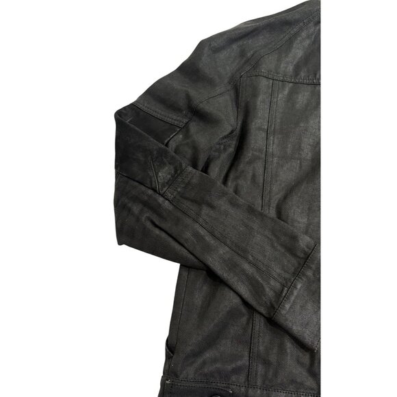 Alexandre Plokhov Black Denim Cargo Jacket - Picture 3 of 11